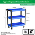 BaoLian Mechanical Workshop ToolsCart Tool Trolley With Brake Wheels Toolbox Cabinet Organizer Holder Garage Workbench Racks